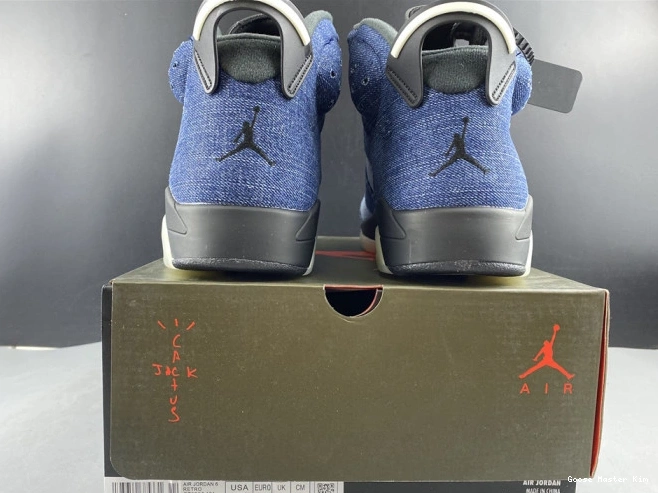 Jordan 6 Washed CT5350-401 Denim Air 0807